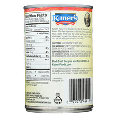KUNERS: Organic Black Beans, 15 oz