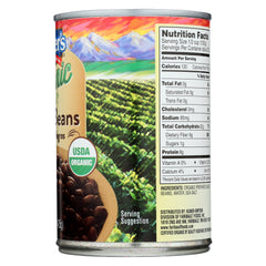 KUNERS: Organic Black Beans, 15 oz