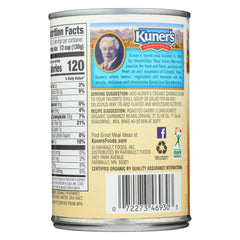 KUNERS: Organic Garbanzo Beans, 15 oz