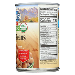 KUNERS: Organic Garbanzo Beans, 15 oz