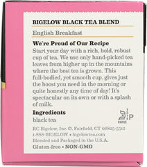 BIGELOW: English Breakfast Black Tea 20 Bags, 1.5 oz