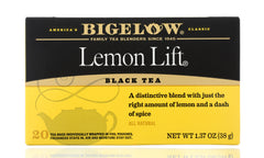 BIGELOW: Black Tea Lemon Lift, 20 Tea Bags