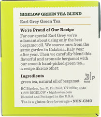 BIGELOW: Earl Grey Green Tea Healthy Antioxidants 20 Tea Bags, 1.05 oz