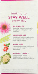 BIGELOW: Benefits Lemon and  Echinacea Herbal Tea 18 Bags, 1.15 oz