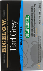 BIGELOW: Earl Grey Decaf Tea 20 Bags, 1.18 oz