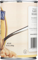 DELALLO: Navy Beans, 15.5 oz