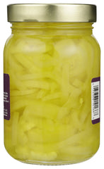 DELALLO: Mild Banana Pepper Rings, 16 oz