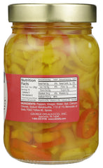 DELALLO: Hot Banana Pepper Rings, 16 oz