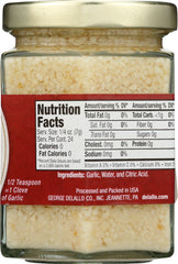 DELALLO: Minced Garlic in Water, 6 oz