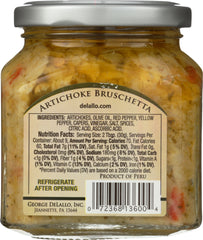 DELALLO: Artichoke Bruschetta, 10 oz