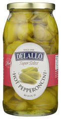 DELALLO: Hot Pepperoncini Super Select, 25.5 oz
