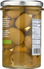 DELALLO: Garlic & Jalapeno Stuffed Green Greek Olives, 5.8 oz