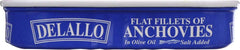 DELALLO: Anchovy Flat Fillet, 2 oz