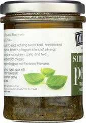 DELALLO: Pesto Sauce In Olive Oil, 6.5 oz