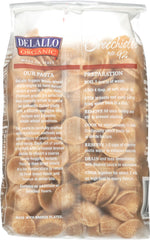 DELALLO: Pasta Whole Wheat Orecchiette, 16 oz