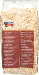 DELALLO: Orzo No. 65 100% Organic Whole Wheat Pasta, 16 oz
