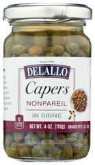 DELALLO: Capers Nonpareil in Brine, 4 oz