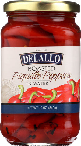 DELALLO: Pepper Piquillo Roasted, 12 oz