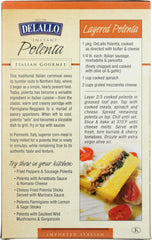 DELALLO: Polenta Instant, 9.2 oz