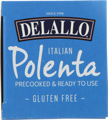 DELALLO: Polenta Tube Precooked, 17.6 oz