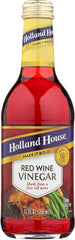 HOLLAND HOUSE: Vinegar Wine Red, 12 oz