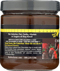 WALDEN FARMS: Calorie Free Dip Chocolate, 12 oz