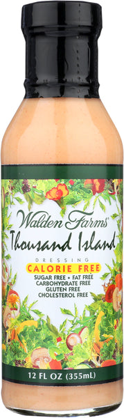 WALDEN FARMS: Thousand Island Dressing Calorie Free, 12 oz