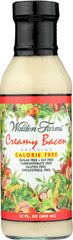 WALDEN FARMS: Calorie Free Salad Dressing Creamy Bacon, 12 oz