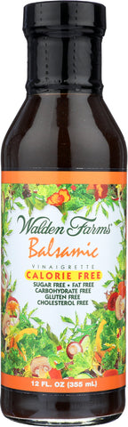 WALDEN FARMS: Calorie Free Dressing Balsamic Vinaigrette, 12 oz