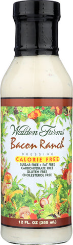 WALDEN FARMS: Calorie Free Dressing Bacon Ranch, 12 oz