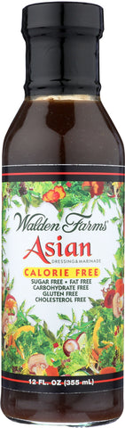 WALDEN FARMS: Asian Dressing And Marinade Calorie Free, 12 oz