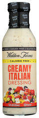 WALDEN FARMS: Salad Dressing, Creamy Italian, 12 Oz