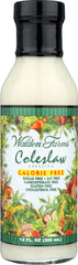 WALDEN FARMS: Caloried Free Dressing Coleslaw, 12 Oz