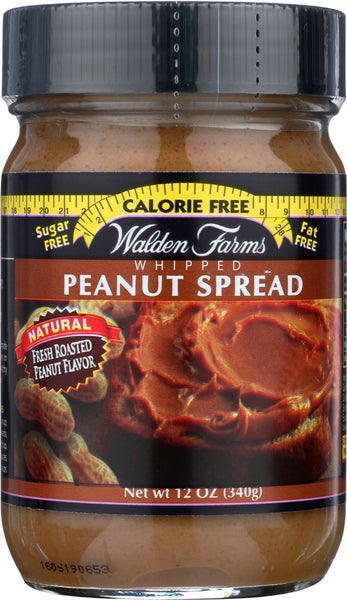 WALDEN FARMS: Whipped Peanut Spread Creamy, 12 oz