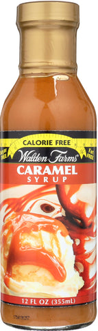 WALDEN FARMS: Calorie Free Caramel Syrup, Calorie, Sugar & Fat Free, 12 oz