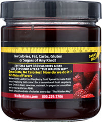 WALDEN FARMS: Calorie Free Fruit Spread Raspberry, 12 oz