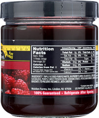 WALDEN FARMS: Calorie Free Fruit Spread Raspberry, 12 oz