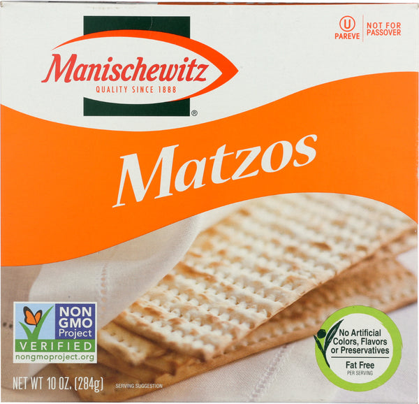 MANISCHEWITZ: Matzos Unsalted, 10 Oz