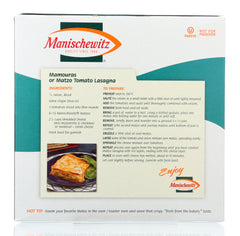 MANISCHEWITZ: Thin Unsalted Matzos, 10 Oz