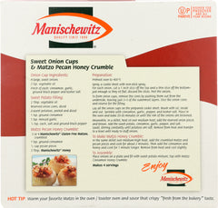 MANISCHEWITZ: Gluten Free Matzo Style Squares, 10 oz