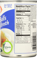 MANISCHEWITZ: Condensed Soup Matzo Balls in Chicken Broth, 10.5 Oz