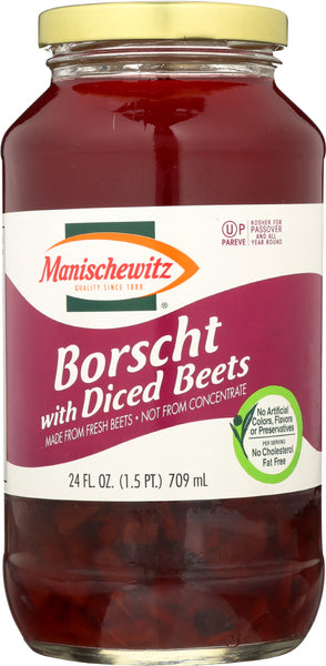 MANISCHEWITZ: Borscht With Beets, 24 oz