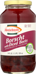 MANISCHEWITZ: Borscht With Beets, 24 oz