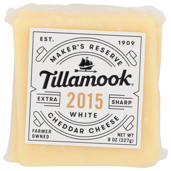 TILLAMOOK: 3 Year Vintage Extra Sharp White Cheddar Cheese, 8 oz