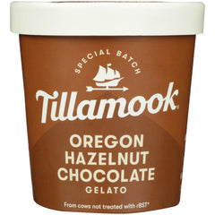 TILLAMOOK: Gelato Hazelnut Chocolate, 15.5 oz