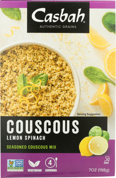 CASBAH: Lemon Spinach Couscous, 7 oz