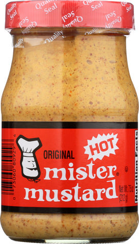 MR MUSTARD: Hot Mustard, 7.5 oz