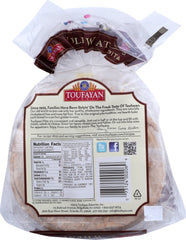 TOUFAYAN: Pita Whole Loave Wheat, 12 oz