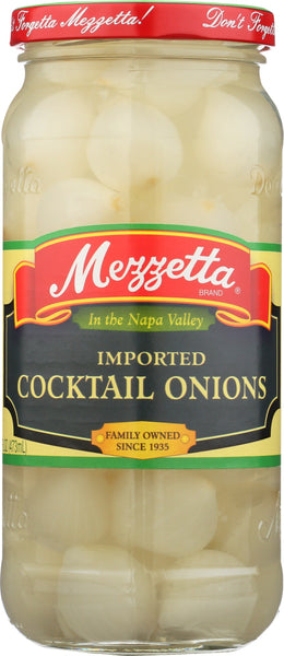 MEZZETTA: Imported Cocktail Onions, 16 oz