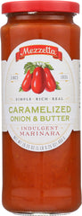MEZZETTA: Caramelized Onion & Butter Indulgent Marinara, 16.25 oz
